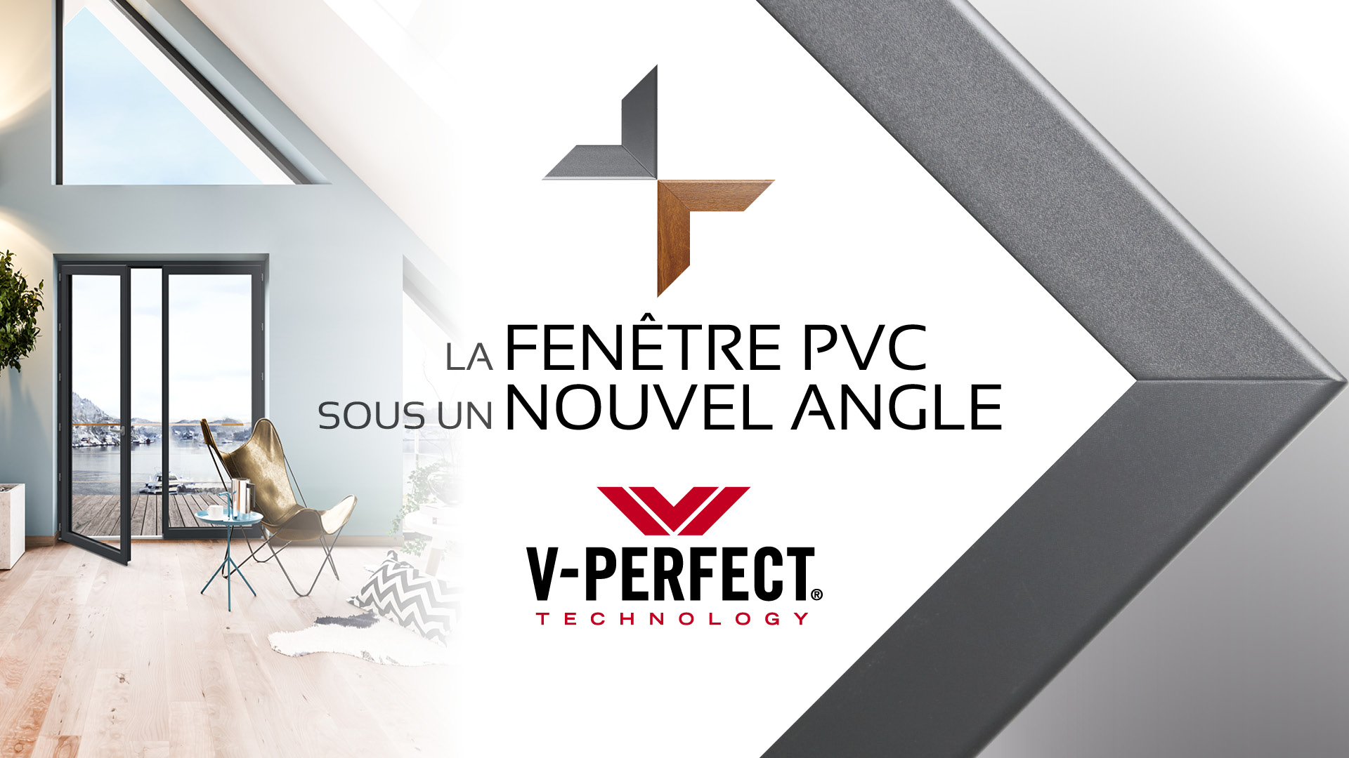 Soudure invisible sur nos menuiseries PVC en couleur